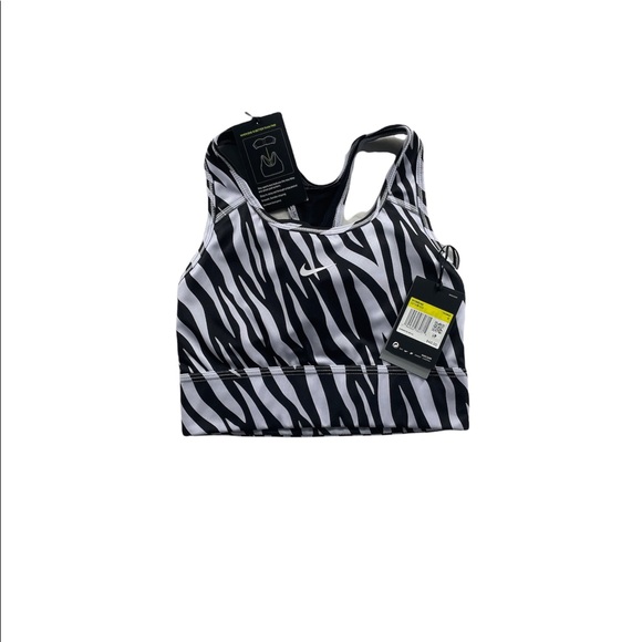 Nike Swoosh Bra Classic Style with dri fit technology - Picture 1 of 2